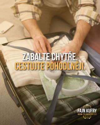🎒 Málo místa? Žádný problém. Naše kufry vám pomůžou zabalit víc, než jste čekali – přehledně, bezpečně a chytře. ✈️...