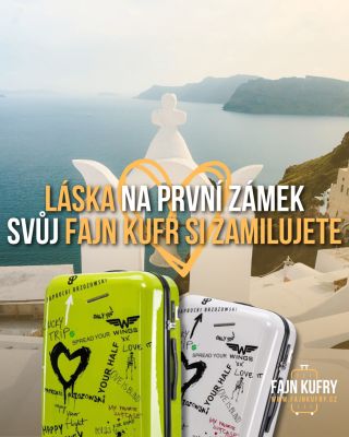 🔒 Srdce i kufr pod zámkem. Na 1. máj se můžeš zamilovat i do... kufru. Bezpečný, krásný a vždy připravený. ❤️ Najdi si ten...