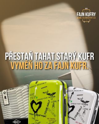 😤 Poškrábaný, vrzající, nepraktický? Tvůj starý kufr už má odslouženo. Dej mu sbohem a cestuj s kufrem, který ti bude...