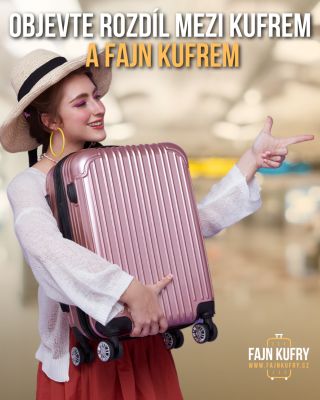 ❌ Kufr jako kufr? Kdepak. ✅ Fajn kufr je design, odolnost, kvalita a promyšlený prostor. Zkus rozdíl, který ucítíš už při...