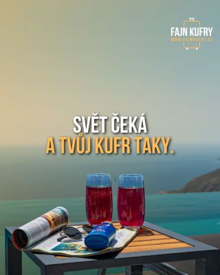 🌍 Výlety, dovolené, víkendy ve dvou – čekají jen na tebe. Fajn kufr bude stát po tvém boku. 🧳 Vyber si ten pravý a otevři...